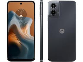 Smartphone Motorola Moto G34 128GB Preto 5G 4GB RAM Boost 6,5" Câm. Dupla + Selfie 16MP Dual Chip