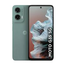 Smartphone Motorola Moto G35 256GB 5G NFC 12GB 4Gb 8Gb RAM Boost Tela 120Hz Câmera 50MP AI Cinza
