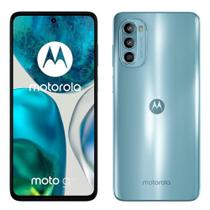 Smartphone Motorola Moto G52 Azul, Tela de 6.6", 4G+Wi-Fi+NFC,Câm.Tras.50+8+2MP,Frontal 16MP,4GB RAM,128GB