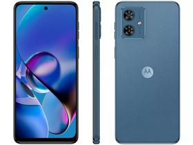 Smartphone Motorola Moto G54 128GB Azul 5G 4GB RAM 6,5" Câm. Dupla + Selfie 16MP Dual Chip