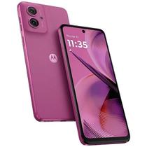 Smartphone Motorola Moto G55 5g 256gb 16GB 8GB RAM 8GB RAM Boos E Camera 50mp Com Ai Nfc Rosa