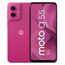 Smartphone Motorola Moto G55 5G 256GB 8GB RAM Dual SIM Tela 6.49" - Rosa