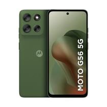 Smartphone Motorola Moto G56 5G 256GB - Verde, 24GB (8GB RAM+16GB Ram Boost), Câmera 50MP e Tela 6,7"
