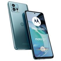 Smartphone Motorola Moto G72 Azul 128gb 6gb Octa Core Wifi 2,4+5Ghz Tela 6,6 FHD+ P-OLED 120Hz Wifi 2,4+5Ghz Impressão Digital + Pelicula Hydro GEL