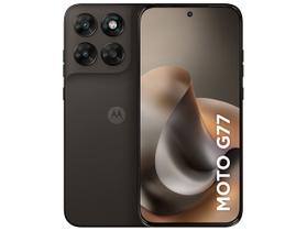 Smartphone Motorola Moto G77 256GB 5G 24GB RAM Marrom 6,8" Câm. Tripla + Selfie 32MP