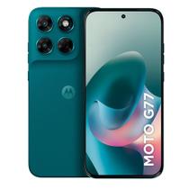 Smartphone Motorola Moto G77 5G Verde Escuro, 256GB, 8GB RAM e Câmera Dupla de 108MP + 8MP Smartphone Motorola Moto G77 5G Verde Escuro, 256GB, 8GB RAM e Câmera Dupla de 108MP + 8MP