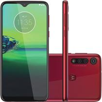 Smartphone Motorola Moto G8 Play 4G 32GB 2GB RAM Vermelho Magenta