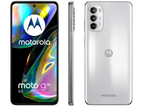 Smartphone Motorola Moto G82 128GB Branco 5G Octa-Core 6GB RAM 6,6” Câm. Tripla + Selfie 16M