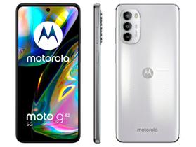 Smartphone Motorola Moto G82 128GB Branco 5G Octa-Core 6GB RAM 6,6” Câm. Tripla + Selfie 16M Smartphone Motorola Moto G82 128GB Branco 5G Octa-Core 6GB RAM 6,6” Câm. Tripla + Selfie 16M
