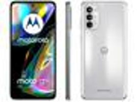 Smartphone Motorola Moto G82 128GB Branco 5G Octa-Core 6GB RAM 6,6” Câm. Tripla + Selfie 16MP