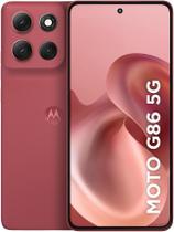 Smartphone Motorola Moto G86 5g 256gb 24gb 8gb Ram16gb Ram Boost Tela 1.5k Poled, 50mp Sony Camera Ois Moto Ai, Videos Em 4k, Ip68 Ip69 Vermelho