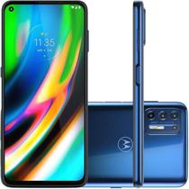 Smartphone Motorola Moto G9 Plus, 128GB, 4GB RAM, Octa Core, Câmera Quádrupla 64MP, Tela 6.8, Azul Índigo - Xt2087-1