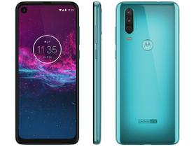 Smartphone Motorola One Action 128GB Aqua Marine