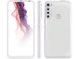 Smartphone Motorola One Fusion+ 128GB Branco - Prisma 4G 4GB RAM Tela 6,5” Câm. Quádrupla