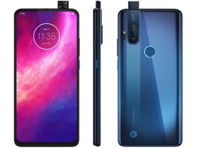 Smartphone Motorola One Hyper 128GB Azul Oceano - 4G 4GB RAM 6,5” Câm. Dupla + Câm Selfie 32M