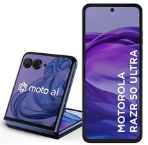 Smartphone motorola razr 50 ultra xt2451 3 nfc nano esim de 512gb 12gb ram de 6.9 5050 32mp midninght blue