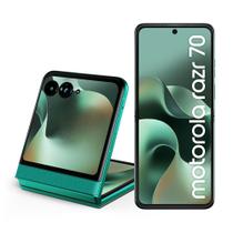 Smartphone Motorola Razr 70 5G 256GB 24GB 8GB RAM16GB Ram Boost Tela externa 3.6” e tela interna 6.9 Extreme Amoled 120Hz