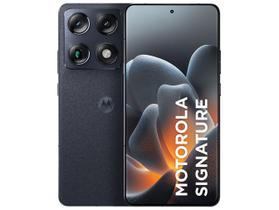 Smartphone Motorola Signature 512GB 5G 24GB RAM Preto 6,8" Câmera Tripla + Selfie 50MP