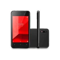 Smartphone Multilaser E Lite P9099 16GB 3G Quad Core Câmera traseira 5MP + 5MP frontal Tela 4.0 - Preto