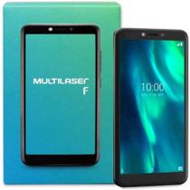 Smartphone Multilaser F 3G Quad Core Android 8.1 GO 1GB Ram Cam 5Mp tela 5,5" 16GB Preto NB769