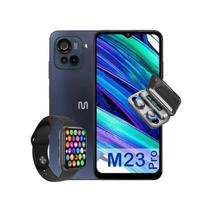 Smartphone Multilaser M23 Pro P9204 8GB / 256GB / Tela 6.5 / Cam 50+2+2MP / Android 12 Go - Black