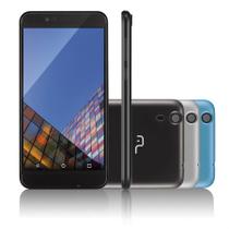 Smartphone Multilaser MS55 (Dual Chip, Quad-Core, 8GB, 5,5pol IPS, 3G) - Preto - P9003 - Alcatel