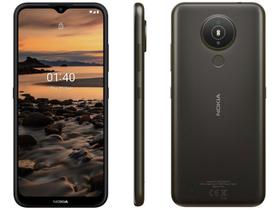 Smartphone Nokia 1.4 64GB Cinza 4G 2GB RAM Tela 6,5” Câm. Dupla + Selfie 5MP Smartphone Nokia 1.4 64GB Cinza 4G 2GB RAM Tela 6,5” Câm. Dupla + Selfie 5MP