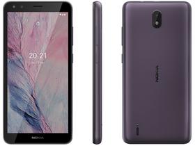 Smartphone Nokia C01 Plus 32GB Roxo 4G Octa-Core 1GB RAM Tela 5,45” Câm. 5MP + Câm. Selfie 5M