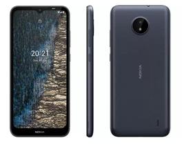 Smartphone Nokia C20 32GB Azul 4G Octa-Core 2GB RAM Tela 6,5” Câm. 5MP + Câm. Selfie 5MP