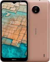 Smartphone Nokia C20 Areia Dourado Octa Core 1,6GHz Android 11 Go Edition Dual Chip 4G Memória 32GB/RAM 2GB Tela 6,52 Pol. LCD Câmera Traseira 5MP Fro