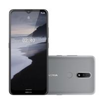 Smartphone Nokia Nk015 2.4 64GB 3GB RAM Câmera Dupla 13/2MP Tela 6,5" - Cinza