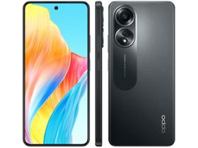 Smartphone OPPO A58 256GB Preto 4G 8GB + 8GB (RAM+) 6,72" Câm. 50MP + Selfie 8MP Dual Chip Smartphone OPPO A58 256GB Preto 4G 8GB + 8GB (RAM+) 6,72" Câm. 50MP + Selfie 8MP Dual Chip