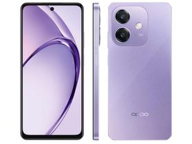 Smartphone OPPO A60 256GB 8GB RAM Lilás 4G 6,67" 50MP + Selfie 5MP