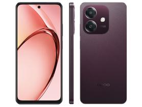 Smartphone OPPO A60 256GB 8GB RAM Vinho 4G 6,67" 50MP + Selfie 5MP
