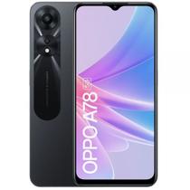 Smartphone Oppo Reno A78 Preto: 5G Dual, 128GB - Desempenho e Estilo em um só Dispositivo!