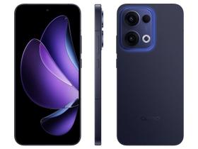 Smartphone OPPO Reno13 512GB Azul Índigo 5G 12GB RAM 6,67" Câm. Tripla + Selfie 50MP