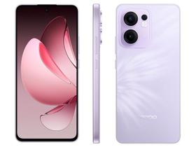 Smartphone OPPO Reno13 F 256GB Lavanda 5G 12GB RAM 6,67" Câm. Tripla + Selfie 32MP Smartphone OPPO Reno13 F 256GB Lavanda 5G 12GB RAM 6,67" Câm. Tripla + Selfie 32MP