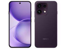 Smartphone OPPO Reno16 F 256GB 5G 8GB RAM Violeta Crepúsculo 6,57" Câm. Tripla + Selfie 50MP