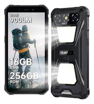 Smartphone Oukitel G5 Dual Sim 256gb 16gb Ram 6300 mAh Lanterna a Prova Agua Smartphone Oukitel G5 Dual Sim 256gb 16gb Ram 6300 mAh Lanterna a Prova Agua