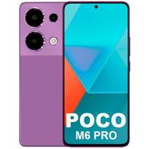 Smartphone P0CC0 M6 Pro 4G 512GB 12GB RAM Dual SIM Tela 6.67" - Roxo Smartphone P0CC0 M6 Pro 4G 512GB 12GB RAM Dual SIM Tela 6.67" - Roxo