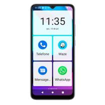 Smartphone para Idoso 128Gb/ 4GB RAM com acessorios