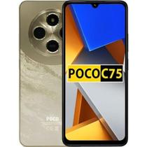 Smartphone Pco C75 256GB 8GB RAM Dual SIM Tela 6.74" - Dourado