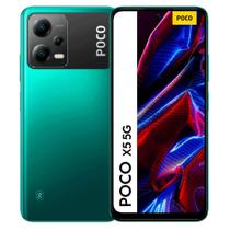 Smartphone-Pco X5 5G 256GB / 8GB RAM / Dual Sim/Tela 6.6"/Câmeras 48MP+8MP+2MP e 13MP-Verde (Global)