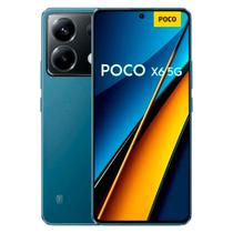 Smartphone Pco X6 pro 5G Global 512GB 12GB RAM Dual SIM Tela 6.67" 4K - Azul