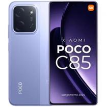 Smartphone POCO C85 NFC Lançamento 2025 50mp tela 6,9 256GB 8GB celular Custo benefício - Roxo Smartphone POCO C85 NFC Lançamento 2025 50mp tela 6,9 256GB 8GB celular Custo benefício - Roxo