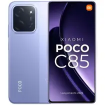 Smartphone POCO C85 NFC Xiaomi 50mp tela 6,9 120Hz 256GB Ramboost celular Ultra Fluidez 6000mAh .