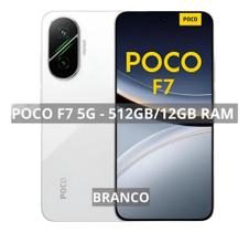 SMARTPHONE POCO F7 5G, 12 GB Ram /512 GB Tela 6,83", 120 Hz, Super Memória - XIAOMI - Branco