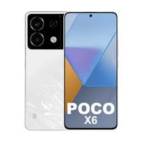 Smartphone POCO X6 5G Branco , 256GB, Tela 6,67", 8GB de RAM, Câmera Traseira Tripla, Android 13 e Processador Octa-Core