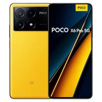 Smartphone POCO X6 Pro 5G NFC Dual SIM de 512GB 12GB RAM de 6.67" 64+8+2MP 16MP - Amarelo (Global)