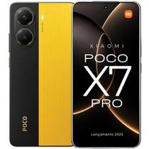 Smartphone POCO X7 PRO 5G 512/12GB NFC tela Amoled Câmera 4K OIS proteção IP68 Xiaomi - Amarelo Smartphone POCO X7 PRO 5G 512/12GB NFC tela Amoled Câmera 4K OIS proteção IP68 Xiaomi - Amarelo